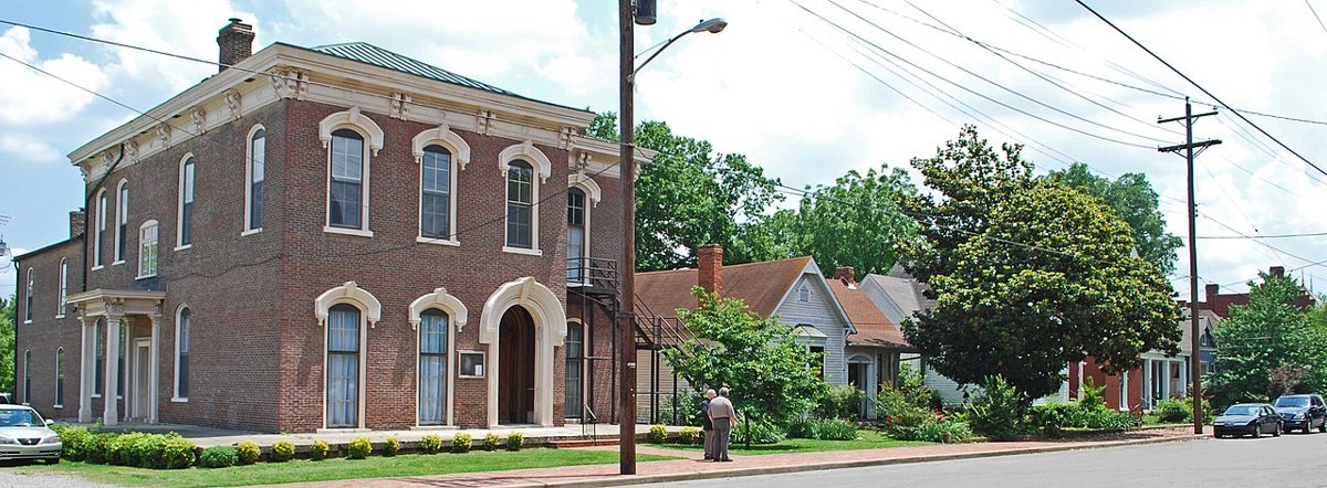 historic brick buildings in Germantown Nashville