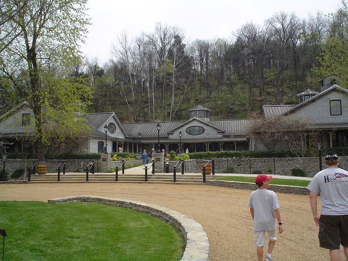 Barrelhouses at the Jack Daniel's Distillery in Lynchburg, Tennessee