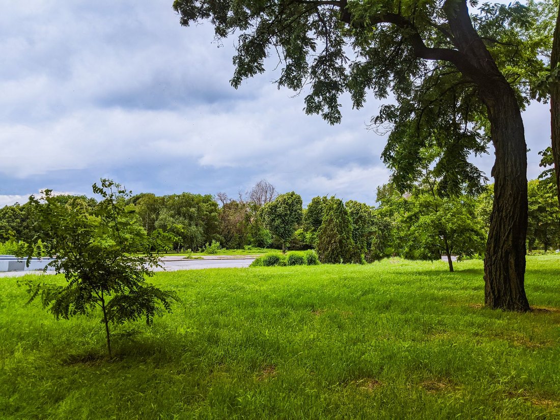 the open fields and riverside trails at Two Rivers Park