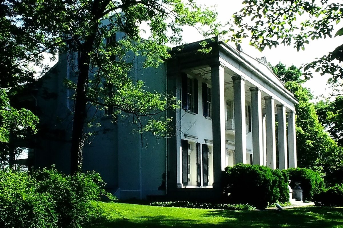 The mansion at Belle Meade Historic Site in Nashville
